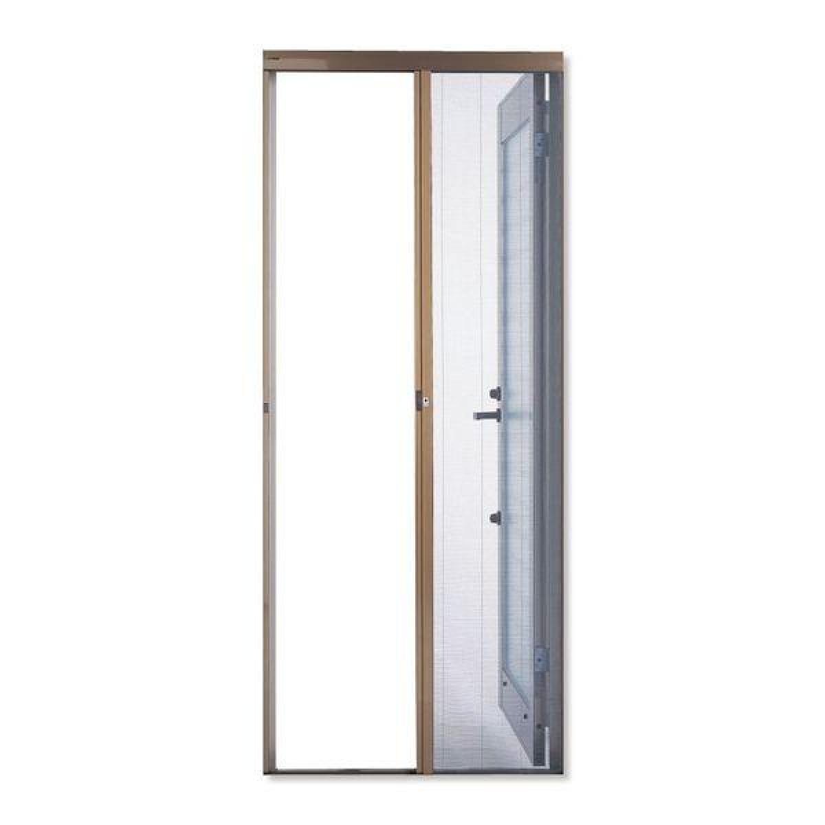 セイキ販売 SEIKI 勝手口網戸ローリング網戸 SRN-187 高さ165～187cm 幅50～85cm DIY 節電