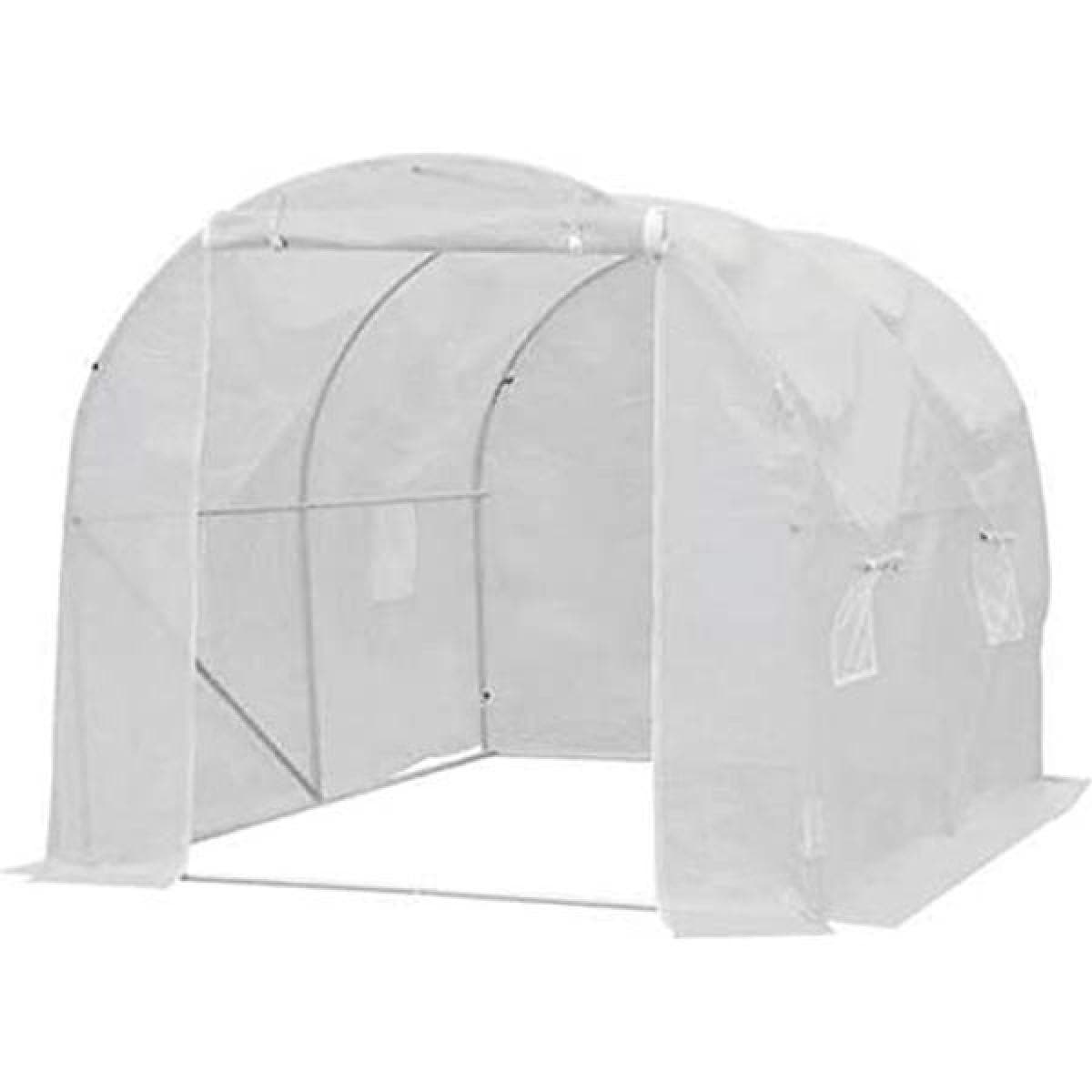 シンセイ 組み立て式 小型ハウス 2m×2m 約1坪 高さ2m 家庭用菜園 ハウス 園芸 農業 簡易ガレージ