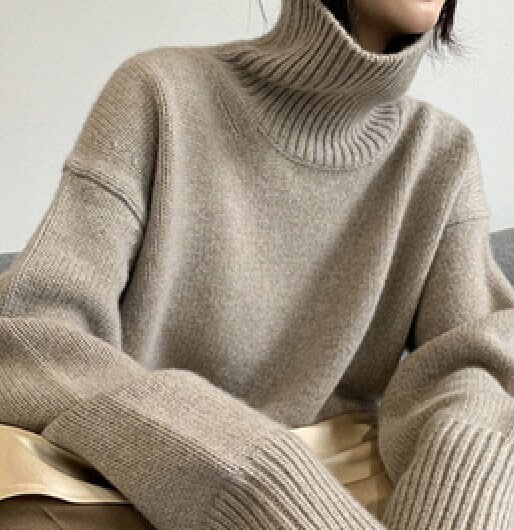 ニットソー セーター レディース 長袖 タートルネック 大人可愛い きれいめ シンプル 無地 冬 ママ マタニティ 学生 お出かけ デート キャメル グレー ブラウン ワイン ブラック トップス
