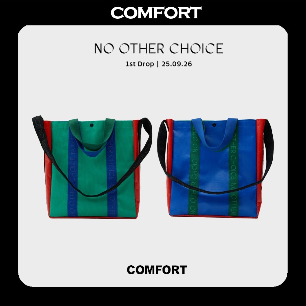 [COM FORT × NO OTHER CHOICE] Tri Color Bag