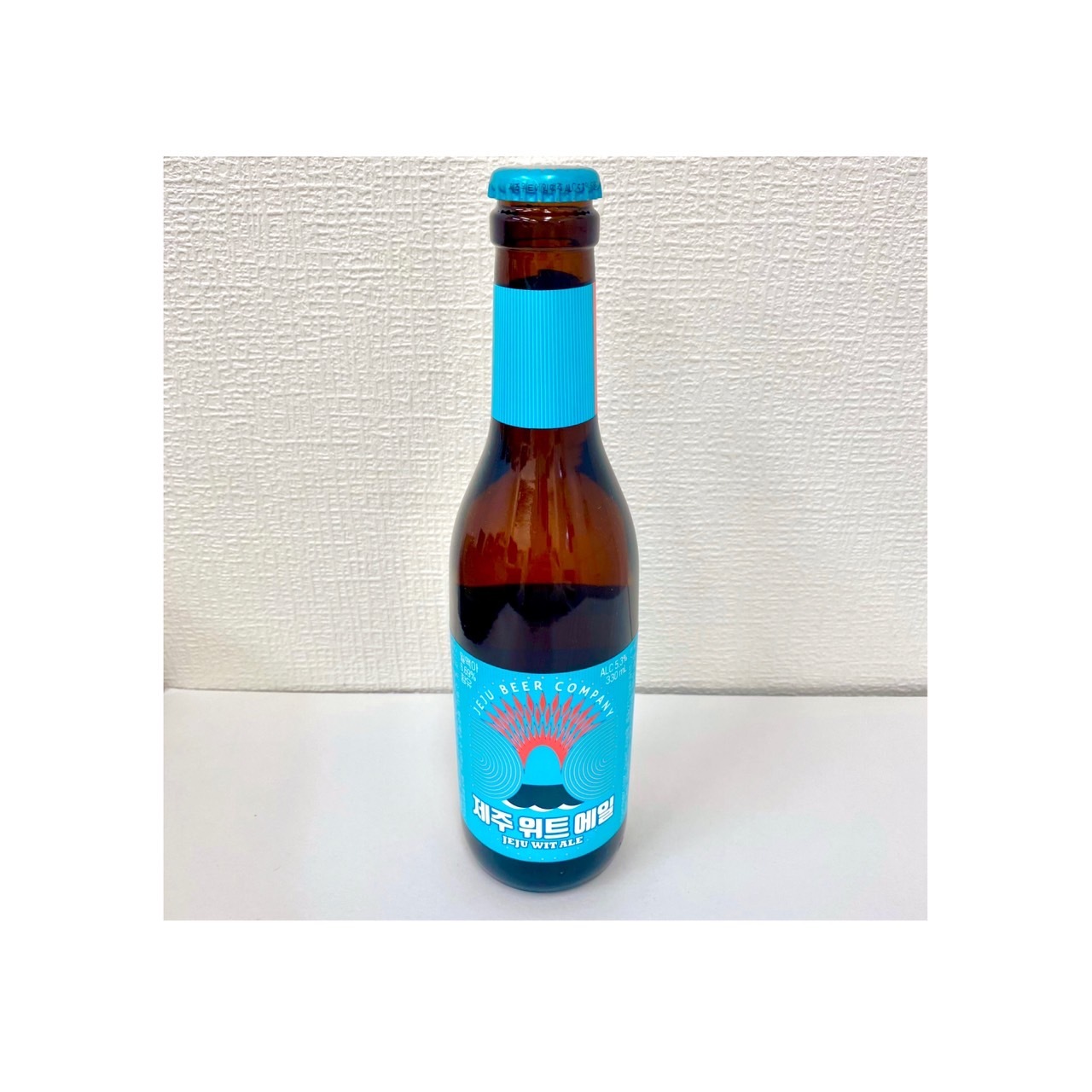 【業務用】チェジュ ウィットエール（瓶）5.3% 330ml ×24瓶　瓶ビール 韓国酒 お酒 済州ビール