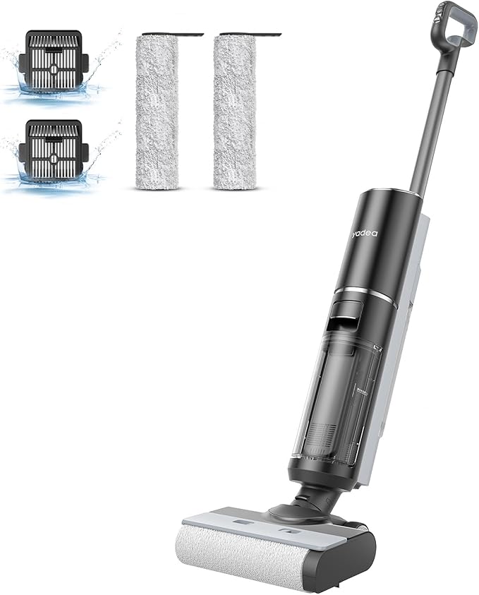 Pro 8 水拭き掃除機 スティッククリーナー 強力吸引 コードレス 水も吸える 乾湿両用 電動モップ 床掃除 自走式 電解水 高速回転 静音 軽量 除菌 家電 年末年始 長時間稼働 27,672円