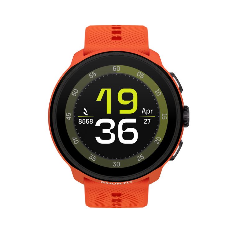 スント 【国内正規品】SUUNTO RUN Coral Orange with Silicone Strap　スマートウォッチ S051275000
