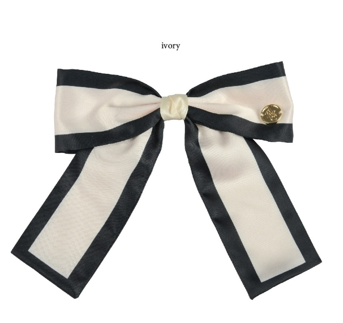 GOLD CLASSIC RIBBON HAIRPIN 4色