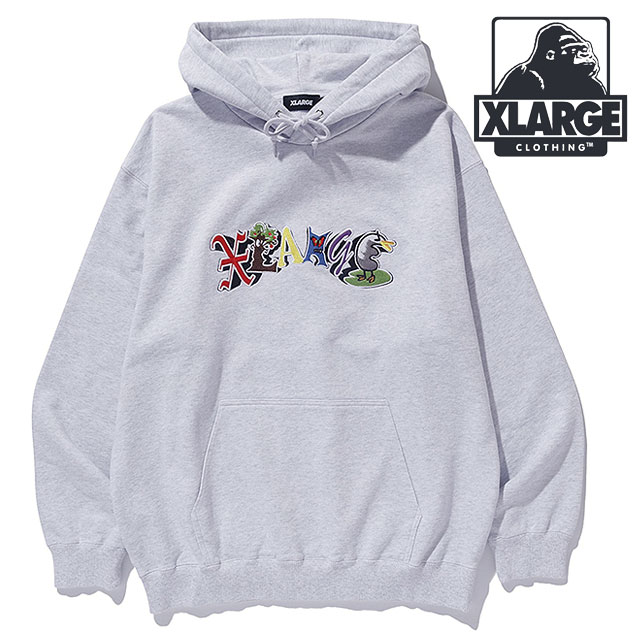 パーソナルズ フーデッド スウェットシャツ [101244012004] PERSONALS HOODED SWEATSHIRT メンズ トップス プルオーバー フーディー ASH