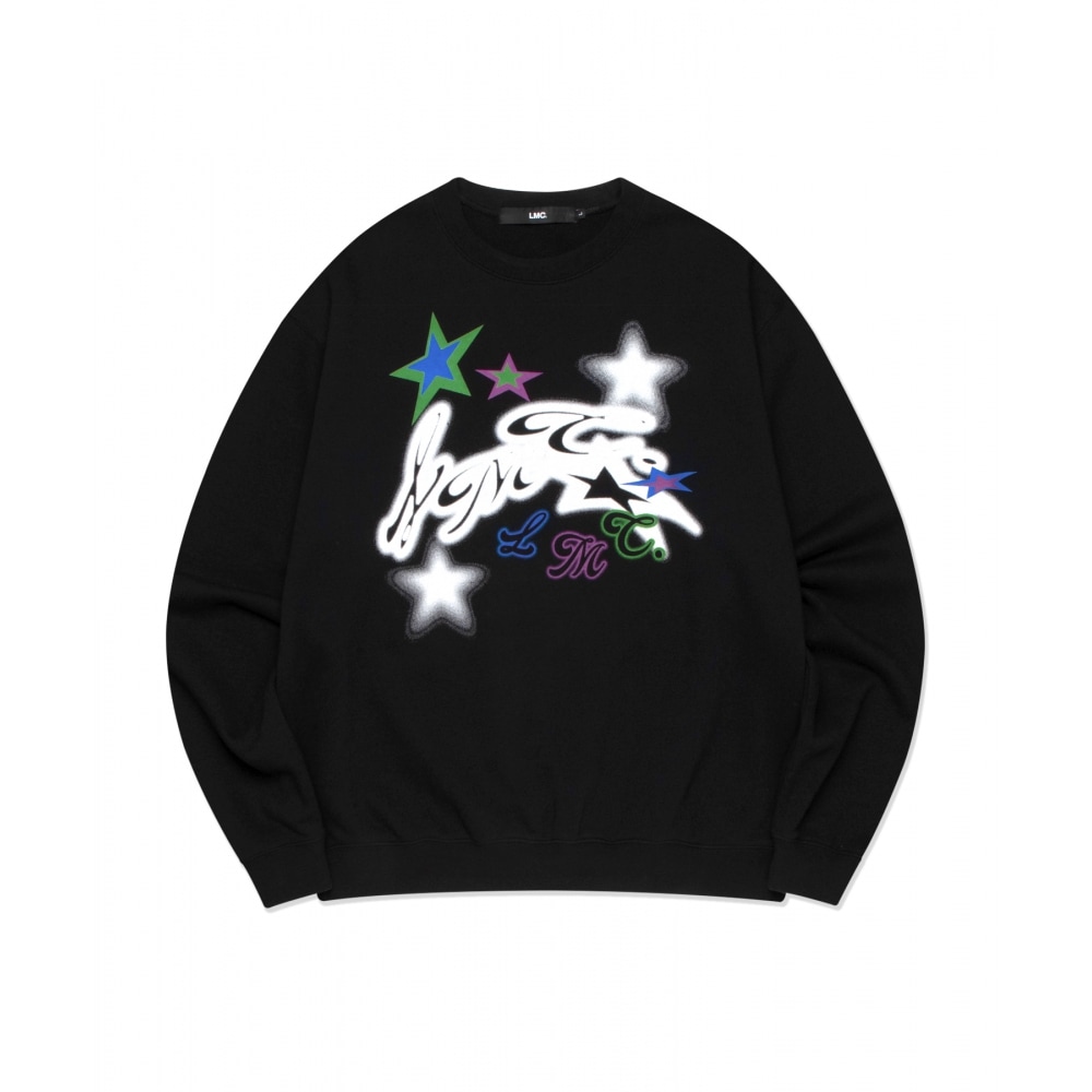 LMC トゥインクル スター スウェットシャツ ブラック