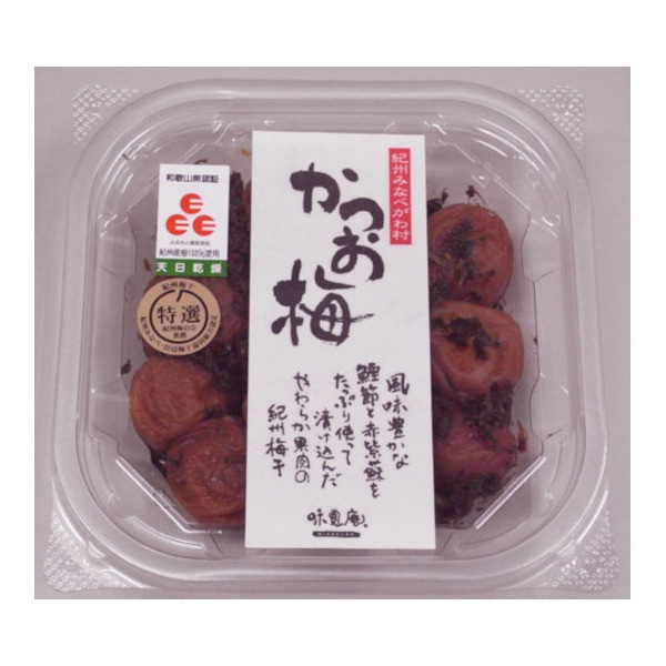 マルヤマ食品 うす塩味 紀州かつお梅 角カップ 180g x12 メーカー直送