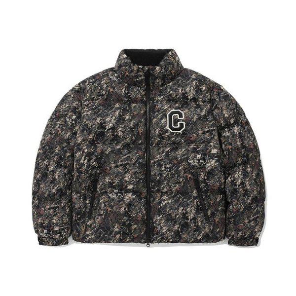 M パディング CQK CO2404DP28-MT RDS カレッジ カモ ショート パファー マルチ