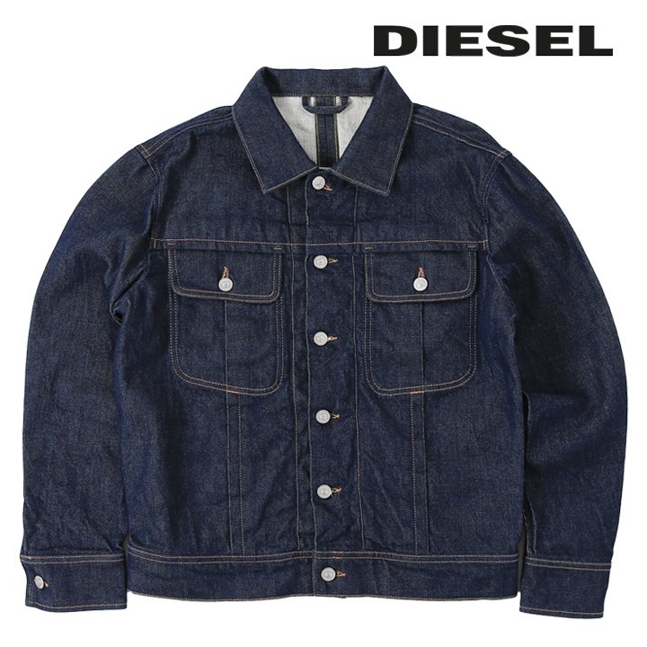 デニムジャケット メンズ D-SFERA-CDN サスティナブルコットン ストレッチ die-m-o-e8-803