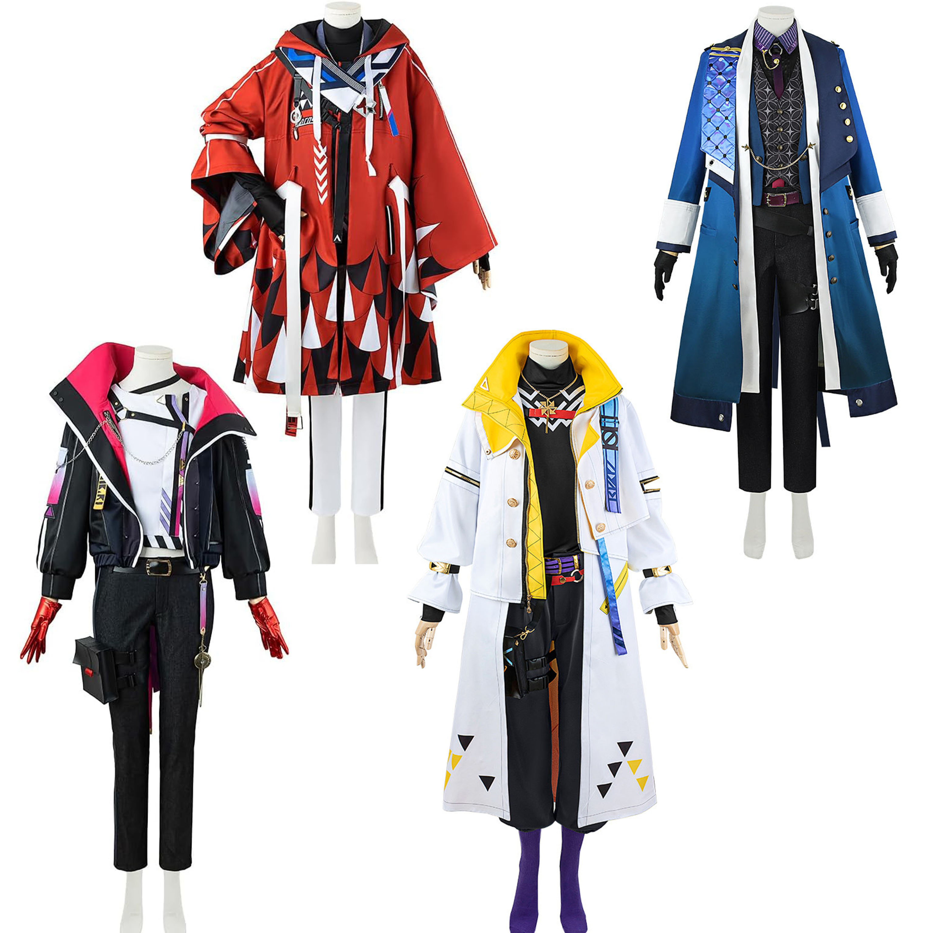 バーチャル YouTuber VTuber にじさんじ 風楽奏斗 四季凪アキラ セラフ ダズルガーデン 渡会雲雀 しきなぎあきら ふうらかなと コスプレ衣装 ハロウィン 仮装 コスプレ 衣装