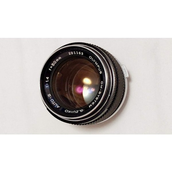 【中古】オリンパス OLYMPUS OM MC ZUIKO AUTO-S 50mm F1.4レンズフード