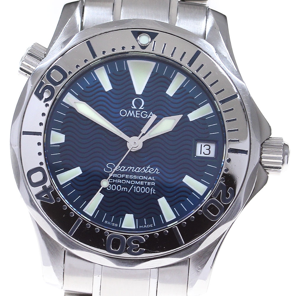 訳あり オメガ OMEGA 2253.80 シーマスター300 デイト 自動巻き ボーイズ _844885【中古】