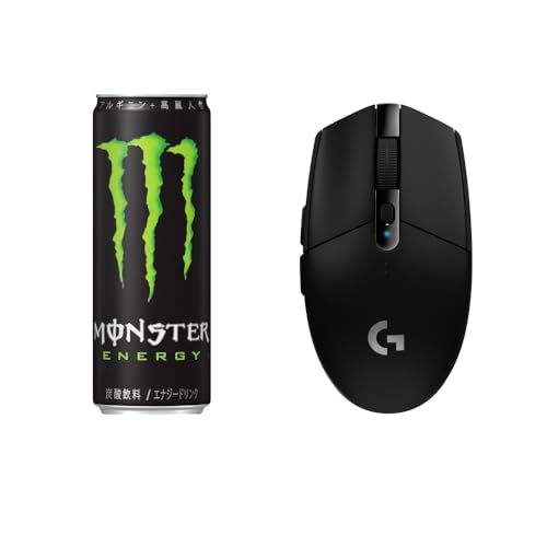 Logicool G ゲーミングマウス ワイヤレス G304 + アサヒ飲料 モンスターエナジー 355ml×12本 [エナジードリンク] 7,952円