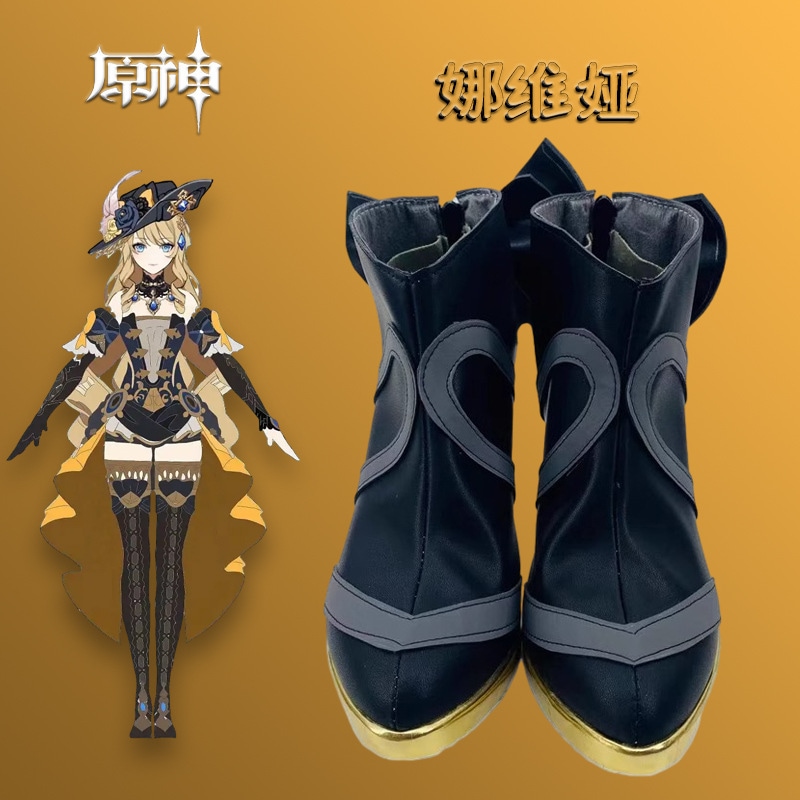 原神ナビア靴コミック展示二次元アニメーションパフォーマンスゲーム靴サポート写真はカスタマイズ可能 5,166円