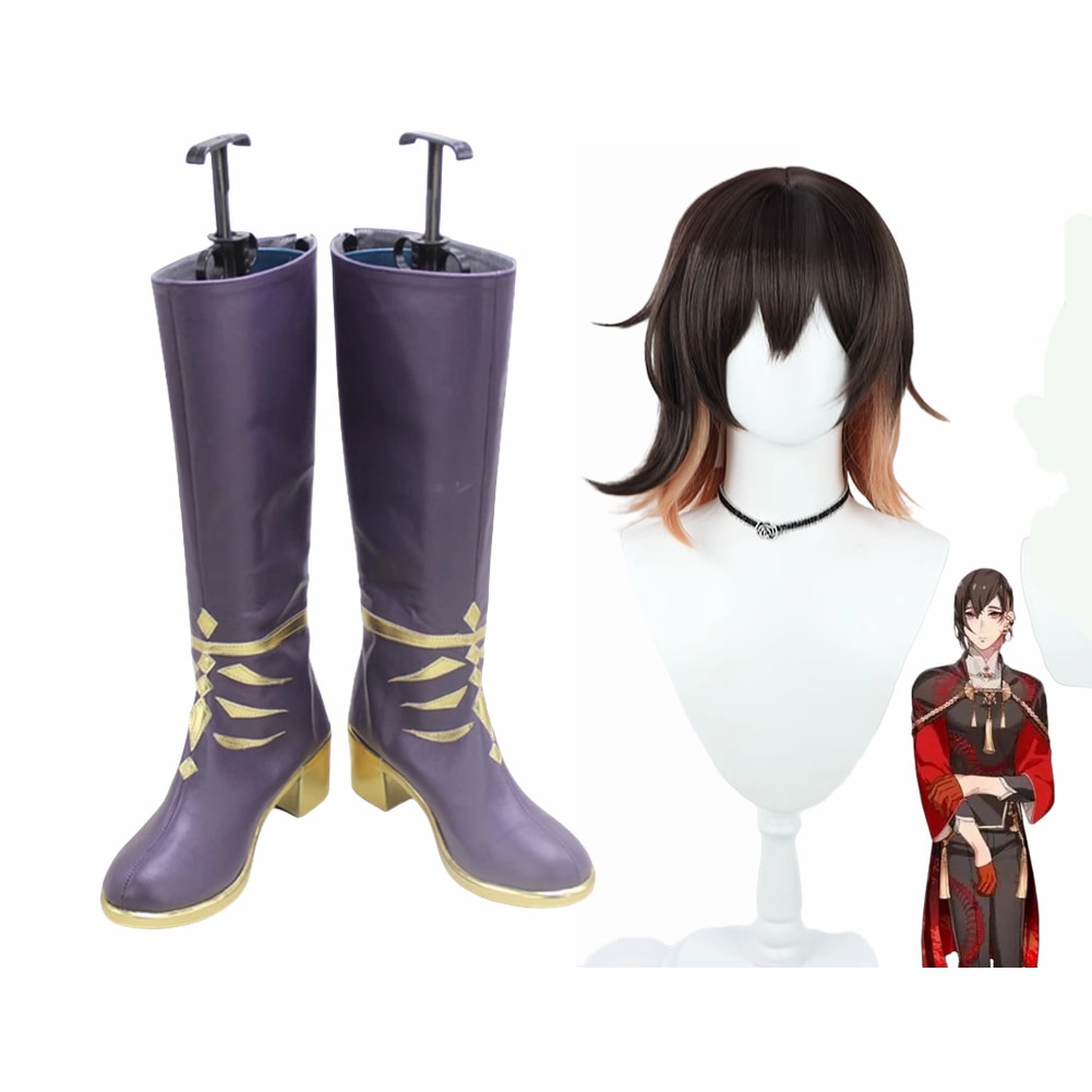 八雲 やくも コスプレ靴 ブーツ コスプレ ウィッグ付き 演出服 アニメ 祭り ハロウィン クリスマス 学園祭 文化祭 仮装