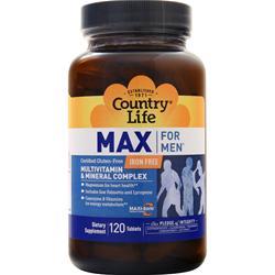COUNTRY LIFE社　マックス フォー メン - マキシ ソーブ 120錠 8,335円