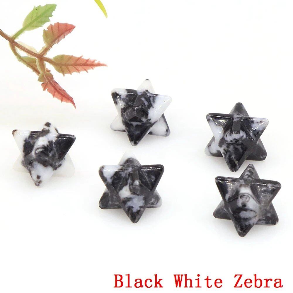 13mm メルカバスター 天然チャクラクォーツストーン クリスタル ウィッカ レイキヒーリング エネルギー ジェム プロテクション DIYジュエリー デコレーション 卸売 サイズ：40個入り カ_5