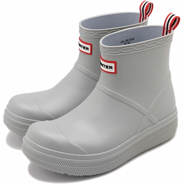 ユニセックス プレイ モールデッド ブーツ [UFS7105PVC] メンズ・レディース 長靴 ソフトタッチ ラバーブーツ ショート丈 SILVER 正規取扱店