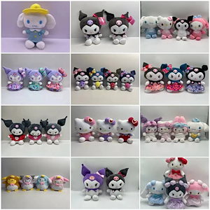 8インチ クーロミ メロディー シナモン 犬 プリン 犬 クーロミ ぬいぐるみ 人形 クリップマシンドール メーカー直販