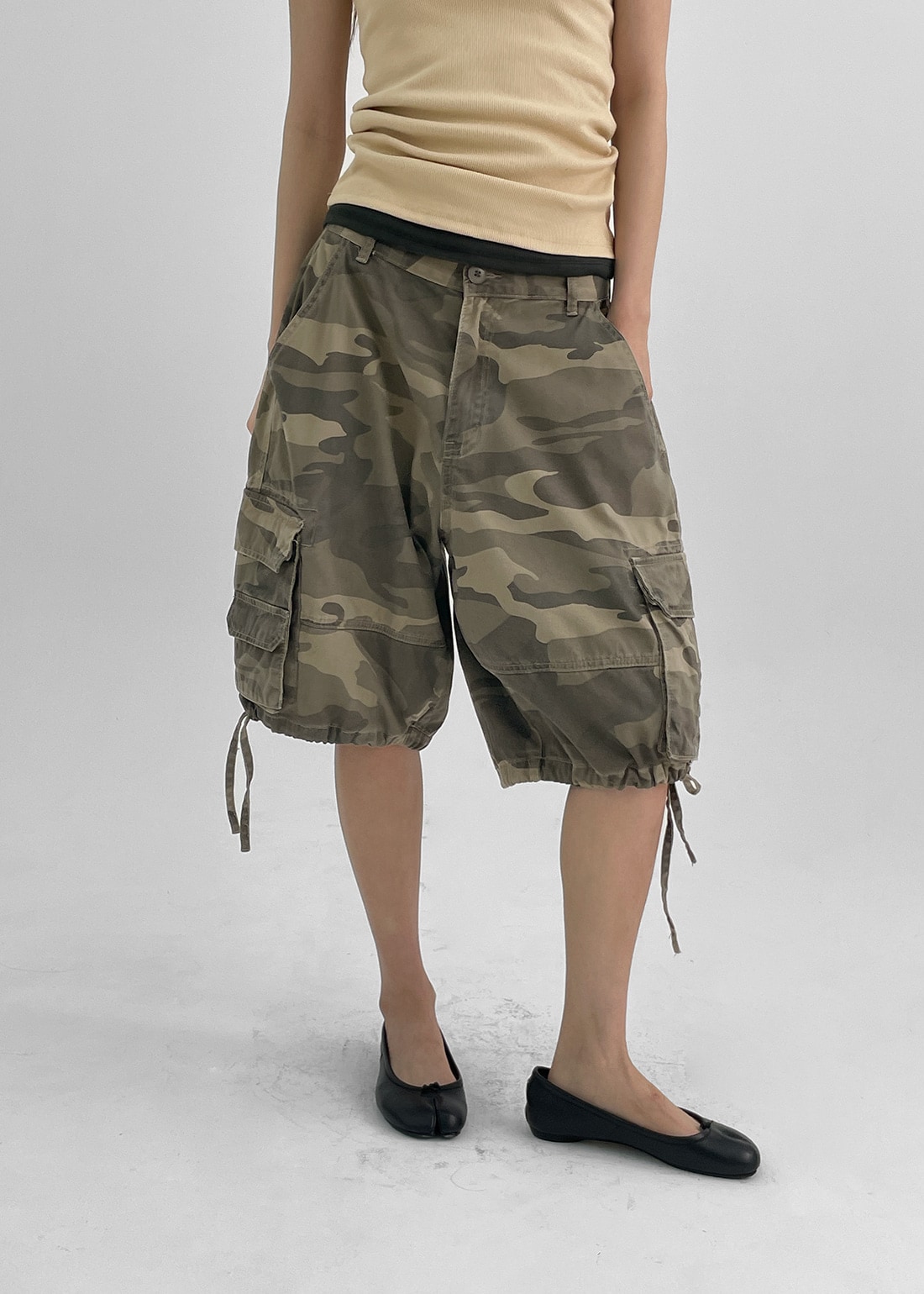 ナイレカモカーゴツウェイバミューダパンツ