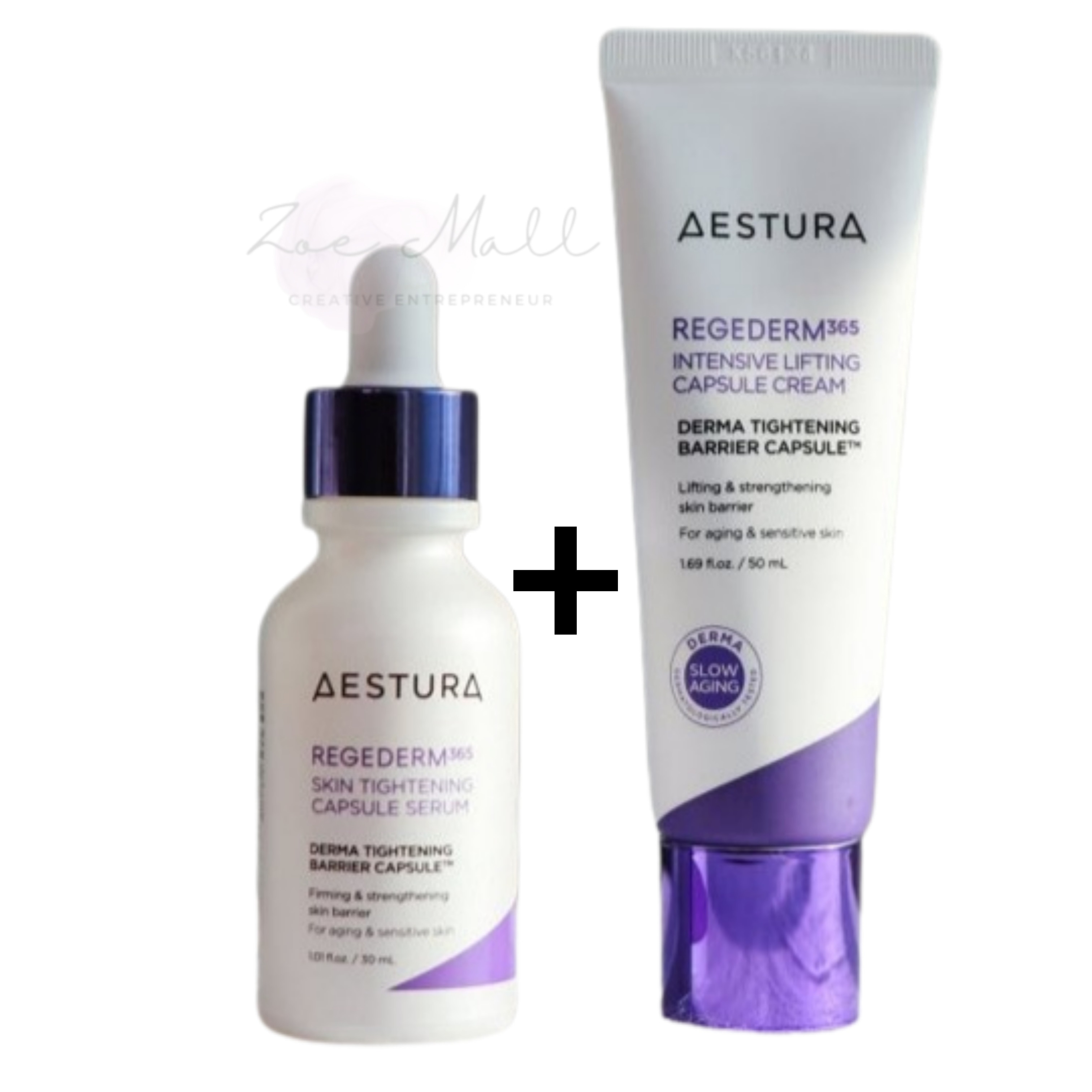 リーゼダム365密度弾力カプセルクリーム 50ml+リジェダム365毛穴弾力カプセルセラム 30ml/スローエイジング