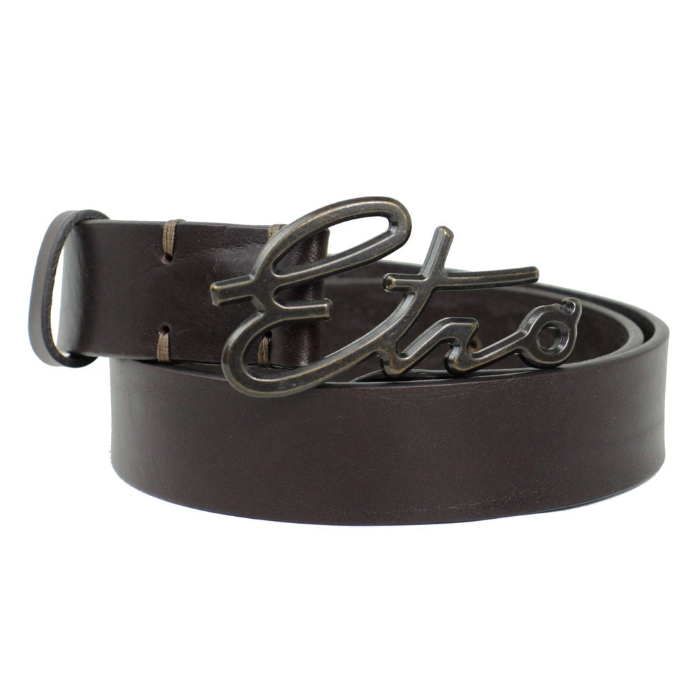 ベルト メンズ ロゴバックル レザー 36インチ 90cm 1I286 2065 0100