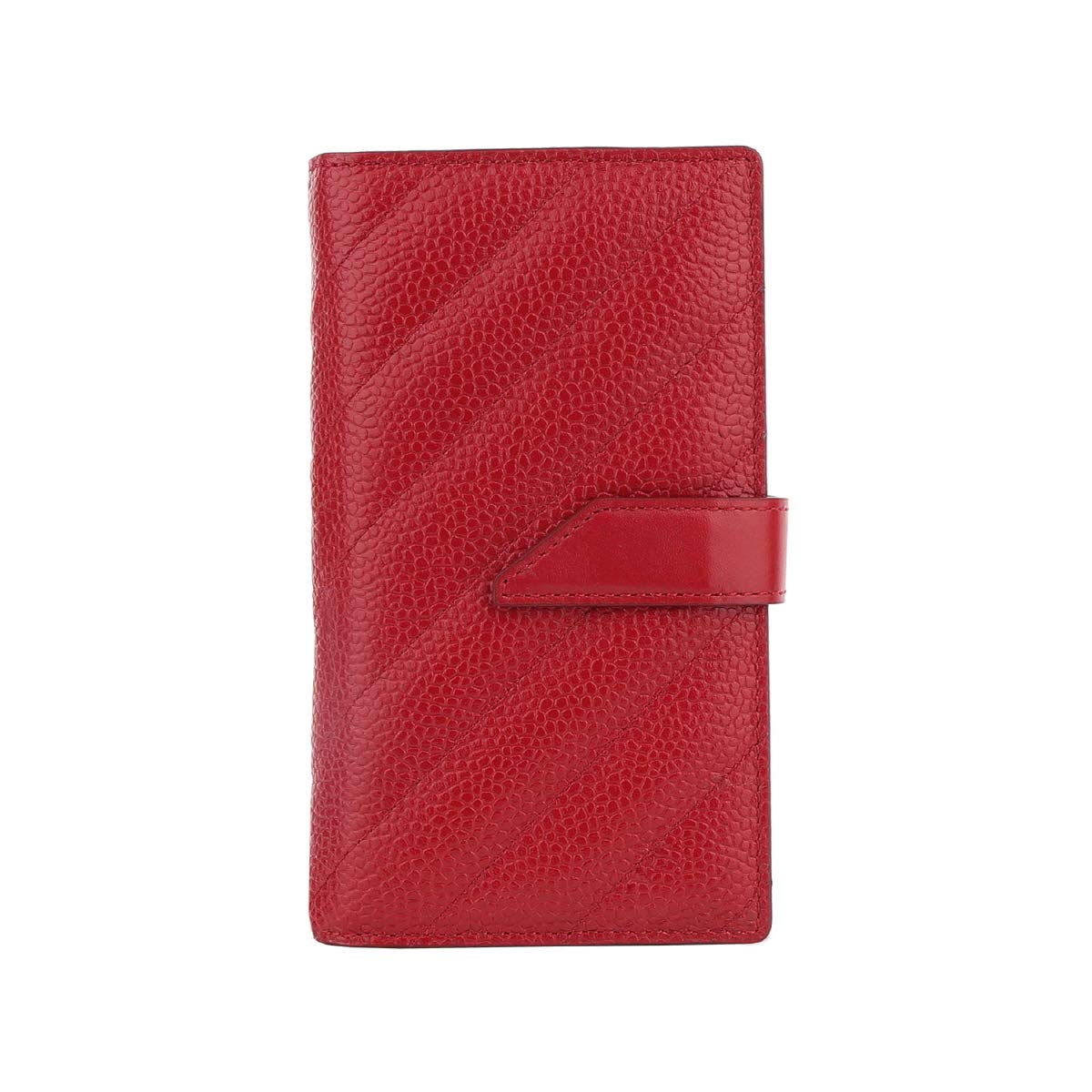 Design Skin iPhone 11 Pro Max ケース カメラを隠せるスライド式手帳型 本革 QUILTING SNAP LEATHER CASE バーガンディー(デザインスキン キルティ