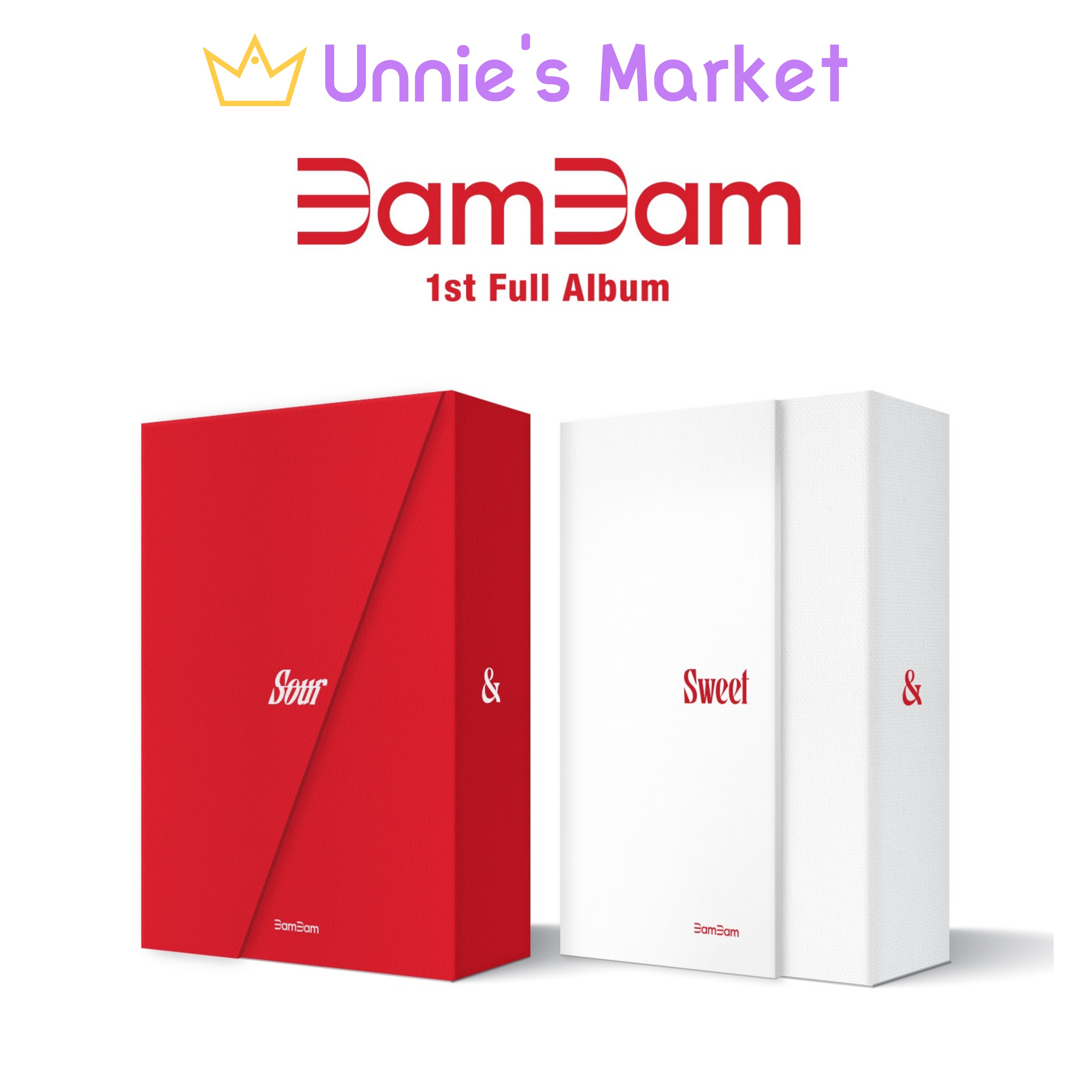 [SET] BamBam(got7) Sour & Sweet Album + Free Photocard 1EA(fan-made)