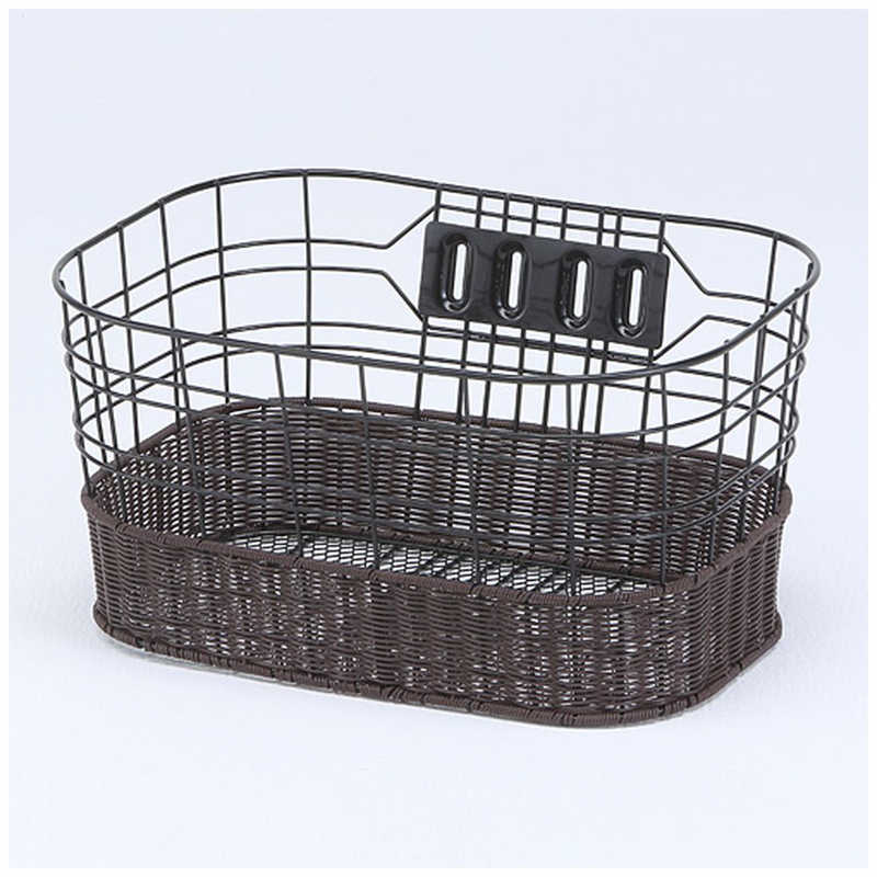 ヤマハ　YAMAHA　(ヤマハ正規適合承認)編込み籐風ワイドフロントバスケット　Q1HSGIY04012