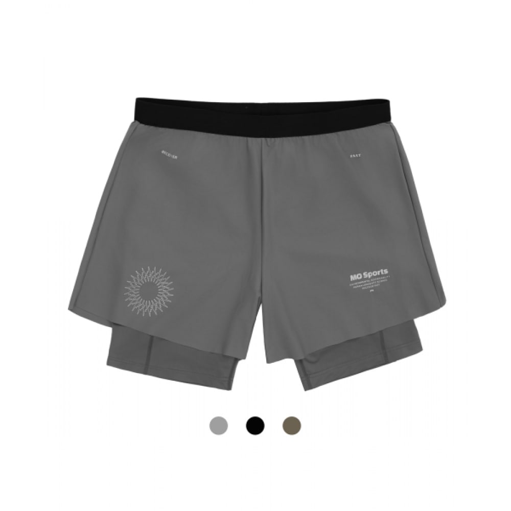 MO SPORTS モーマインドフル 2 in 1 ショーツ (男女兼用)