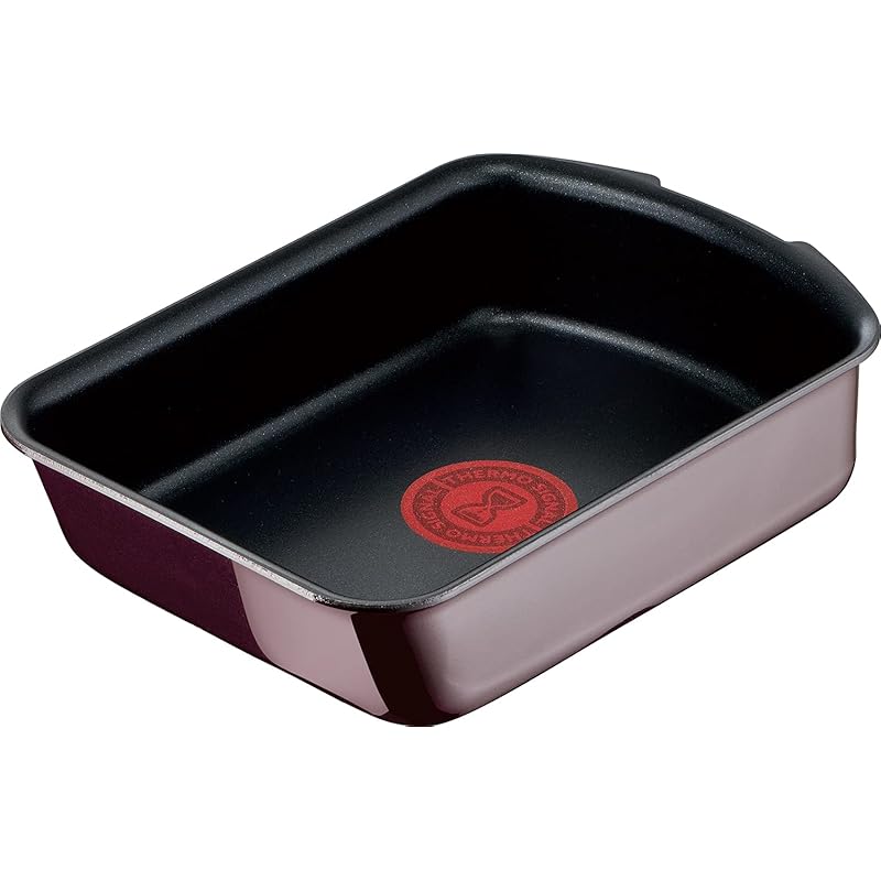 ティファール 取っ手のとれる 玉子焼き器 13×19cm ガス火専用 PFOAなどの有害物質不使用 「インジニオネオ ヴィンテージボルドーインテンス エッグロースター」 こびりつきにくさ長持ち ブ 4,558円