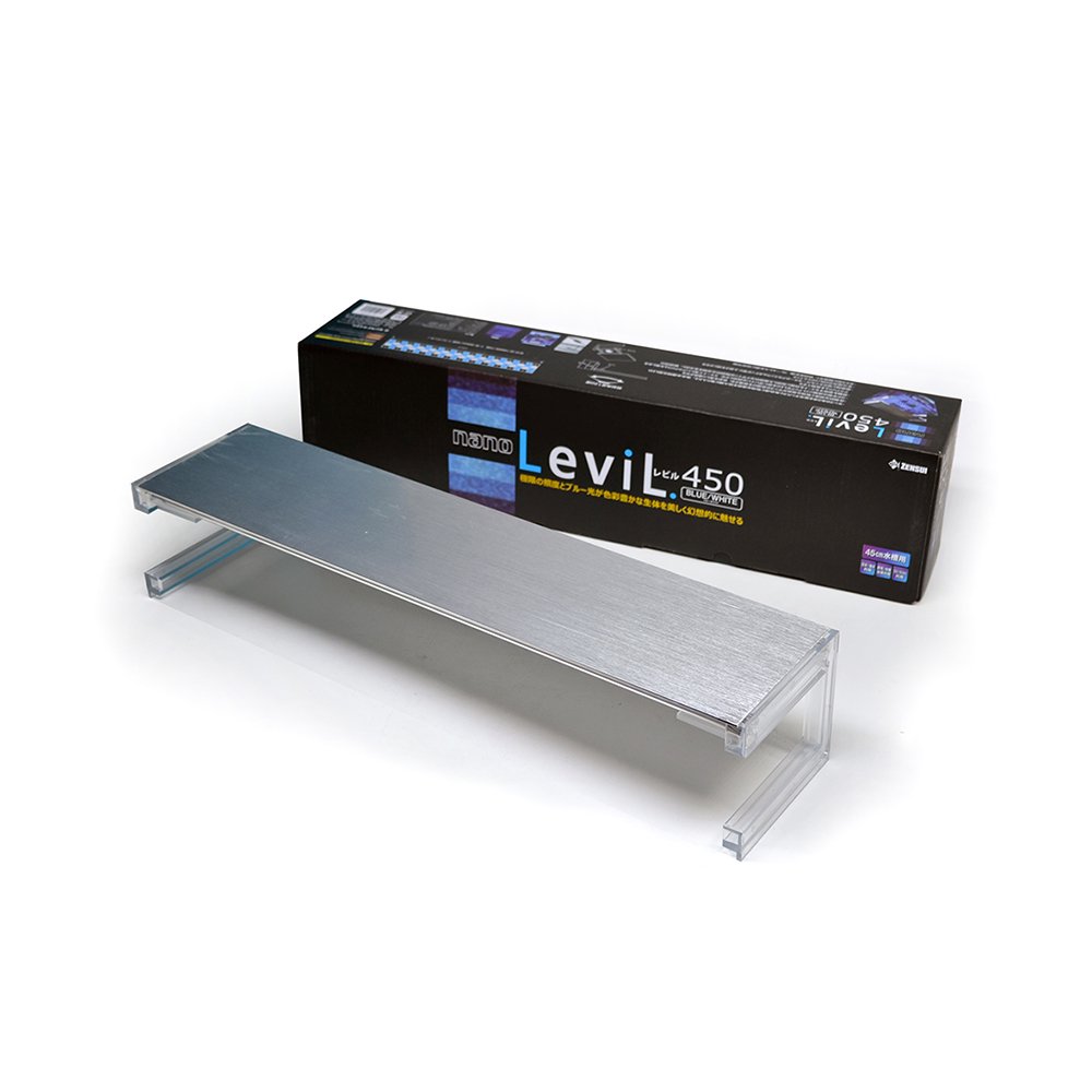 ゼンスイ　ＬＥＤ　Ｎａｎｏ　Ｌｅｖｉｌ　４５０　Ｂ／Ｗ　海水魚・サンゴ用　水槽　ライト　照明　ＣＲＣ10―15―10―30―10