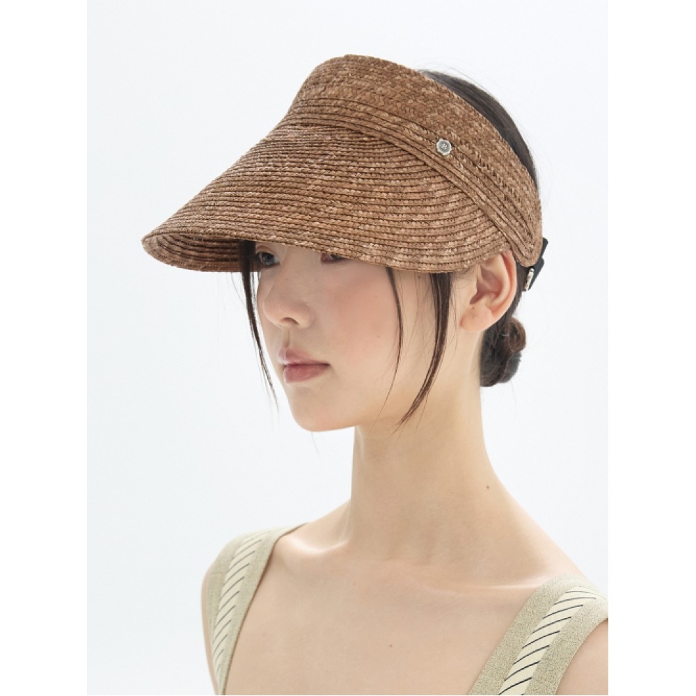 BROWNHAT クラシックサンバイザー-ブラウン