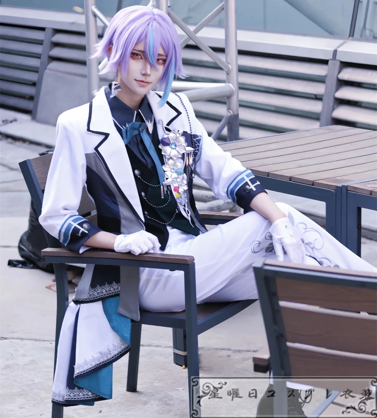 在庫品 プロジェクトセカイ プロセカ 神代類 ワンダーランズ×ショウタイム 6th Single どんな結末がお望みだい/星空オーケストラ コスプレ衣装