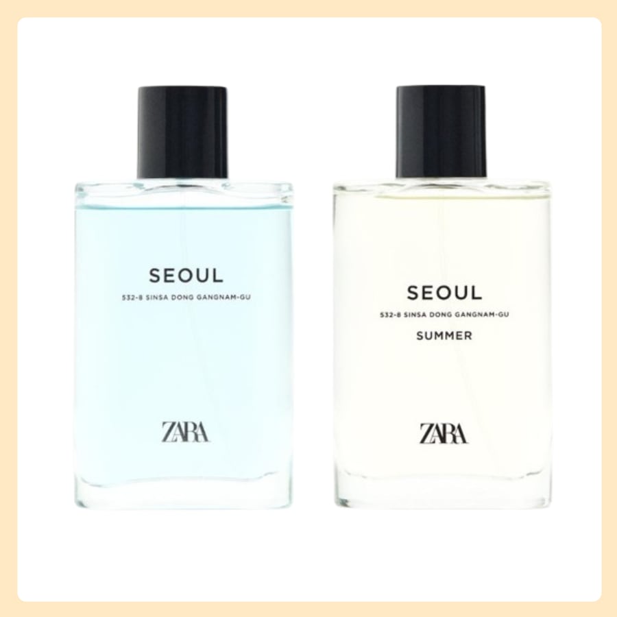 ZARA MANS 香水 SEOUL+SEOUL SUMMER オードトワレ2X90ML SET [EDT]