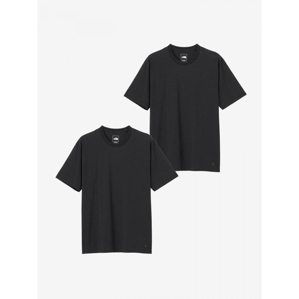 ザ・ノース・フェイス THE NORTH FACE 2枚組 ショートスリーブフラッシュドライパックティー ユニセックス NT32542-K 半袖Tシャツ