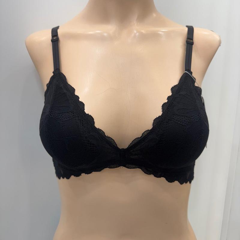 ジャカードレース三角ブラレット BR1991ABK