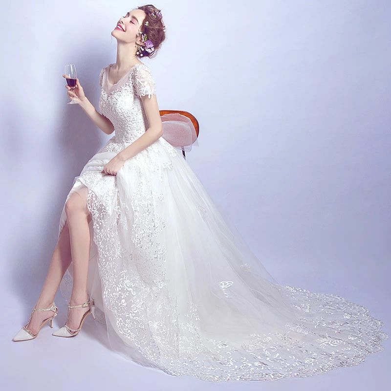 短納期海外挙式 ウェディングドレス 花嫁 wedding dress 前撮り ドレス 二次会 ロングドレス レディース ワンピース 新婚旅行 フォーマルドレス Ａラインドレス 結婚式 ブライダル パ