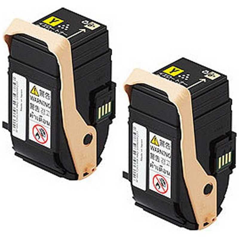 富士フイルムビジネスイノベーション　純正トナーカートリッジ(イエロー/2本入り)　CT202466