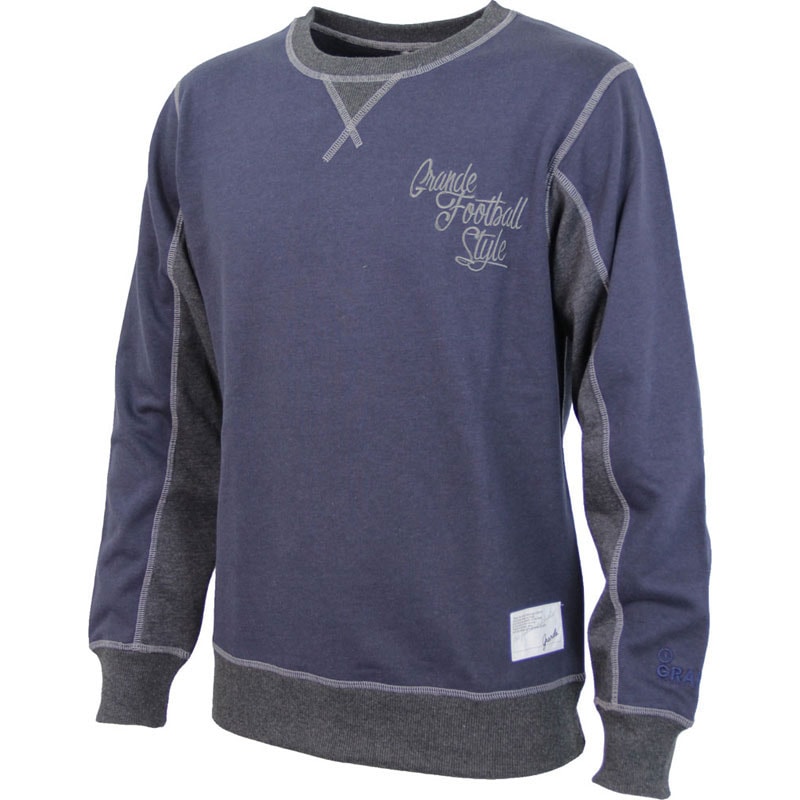 GRANDE.F.P(グランデエフピー) 【男女兼用 サッカー・フットサルウェア】 OLD TYPE-A SWEAT CREW フットサル スウエットトレーナー (gfph16404-8714)
