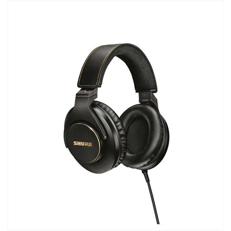 SHURE　密閉ダイナミック型 プロフェッショナルモニタリングヘッドホン [φ3.5mm ミニプラグ]　SRH840A-A