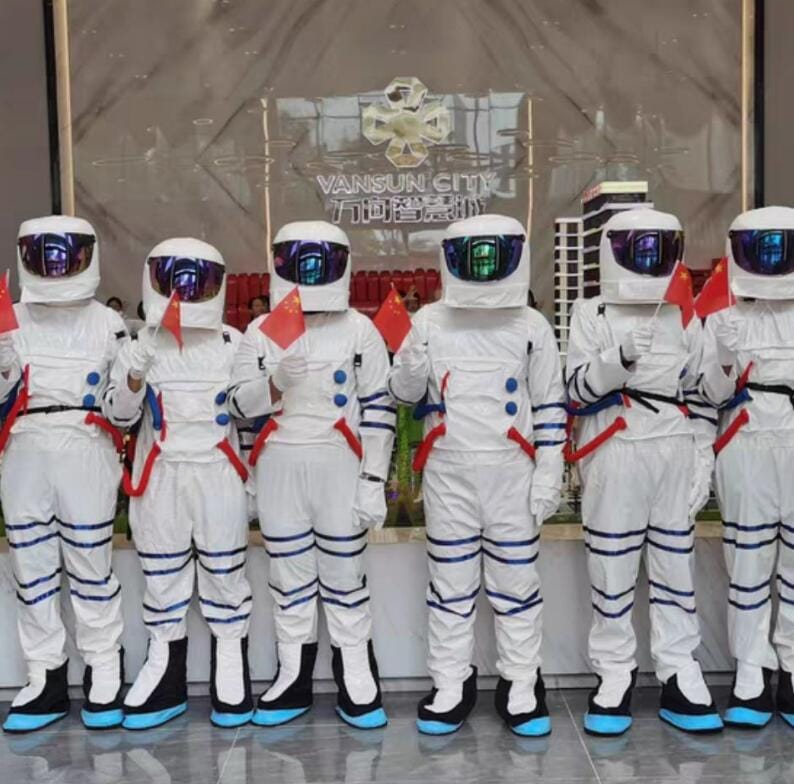 宇宙飛行士服　コスプレ衣装宇宙服　宇宙飛行士衣装cosステージパフォーマンス服 ハロウィン 親子 コスプレ 宇宙パフォーマンス衣装