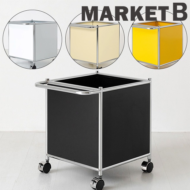 SIMPLIE 収納ボックスワゴン BC604 キャスター付き サイドテーブル モジュールタイプ パネル位置変更可能 14,760円