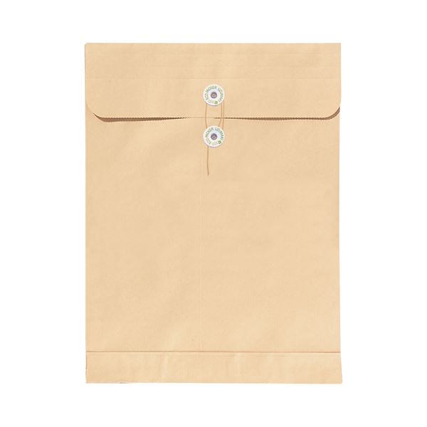 (まとめ) 菅公工業 再生紙クラフト エコパッカー角0 120g／m2 ホ039 1パック（10枚） (×10セット)
