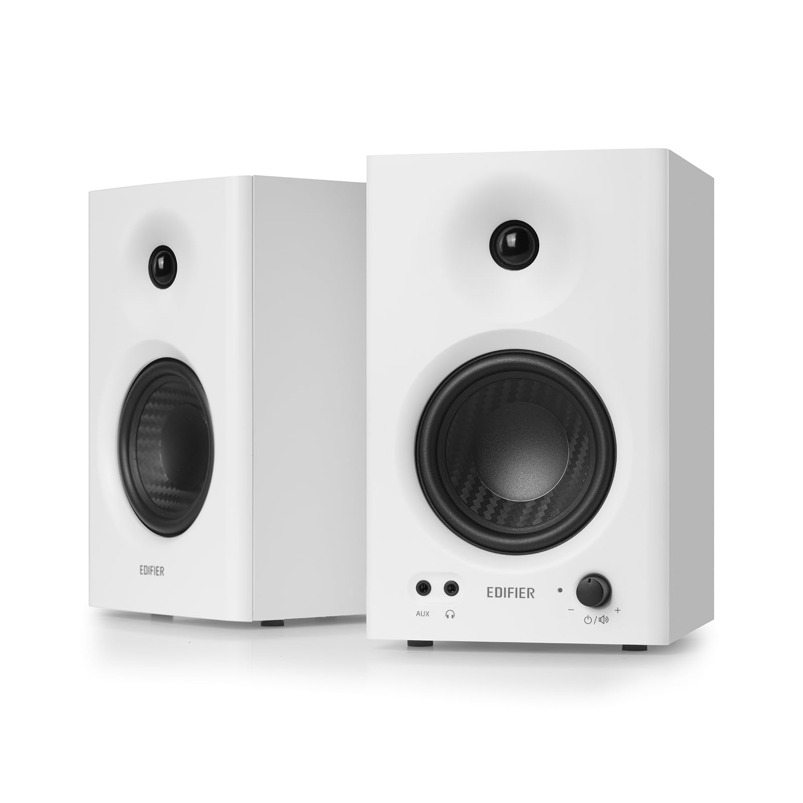 【EDIFIER直営店】Edifier MR4 スタジオモニタースピーカー 最大42W出力 2ch アンプ内蔵 TRSバランス/RCA/AUX入力 ブックシェルフスピーカー アクティブニアフィールドモ