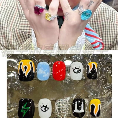 G-DRAGONネイル g dragon #ジードラゴン #ジードラゴンネイル #gdragon #gdragon