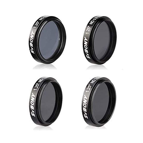 SVBONY SV139 望遠鏡フィルター ムーンフィルター NDフィルター 1.25インチ ND4