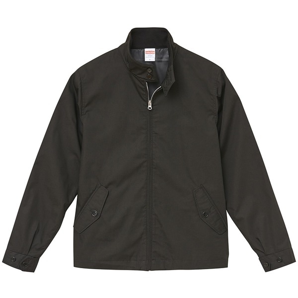 スウィンブトップ ジャケット ブラック S テカリを抑えた 綿混 撥水加工 防風加工 裏地付 防寒着 上着 アウター 5,352円