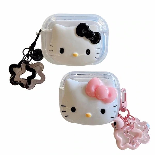 美品AirPods Pro 本体 ホワイト 充電ケース付 キティちゃんケース付き 31HLb4I5VAL.jpg