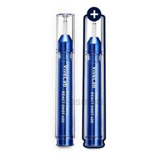 [ViveLab] バイブラップ リアクトショット スピオキシル400 頭皮8層アンプル